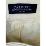 Talbots  Flawless Five Pocket Boyfriend Jeans Yellow 12P Petite Stretch Casual Photo 6