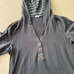 Splendid Y2K  Henley Hoodie Photo 2