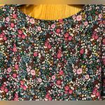 Wild Fable  Floral Print‎ Short Sleeve Tiered Babydoll Flowy Mini Dress Siize XS Photo 11