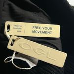 OGL Women's High Rise Plicated Textured Wide Leg Pant Trousers Black XS New Photo 7