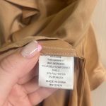 SONG OF STYLE Yuki Midi Sz XS Dress in Champagne Tan Photo 8