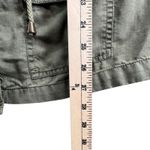 Altar'd State Vest Womens Small Olive Green Utility Zip Snap Pockets Gorpcore Photo 5