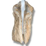 Denim & Supply Ralph Lauren Vintage Y2K Ralph Lauren Denim & Supply Faux Fur Long Vest Boho Western Medium Photo 1