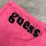 Guess  vintage y2k sequin strapless hot pink tube top Photo 1