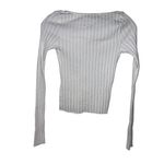 Free People  Tilly Long Sleeve Top in Ivory X-Small New Womens Photo 6