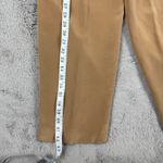 Charter Club  Silk Pant Suit Set Career Business Interview Tan‎ Size 12 Photo 3