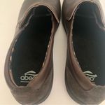 EUC ABEO Eastbourne Pew Brown Leather Slip On Loafer Size 9N Photo 6