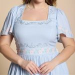 Her Universe Disney The Aristocats Marie Embroidered Midi Dress Photo 3