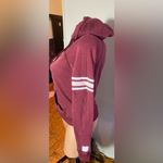 Hollister Women's Maroon Hoodie Size XS Photo 5