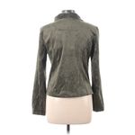 Lulus  Wild at Heart Olive Green Vegan Suede Moto Jacket L NWT Photo 5