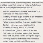 Chantelle Nude Comfort Full Coverage Unlined Underwire Bra 36G Photo 7