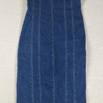 VICI  Classic Blue Denim Bustier Dress
Size: Medium Photo 0