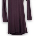 Aritzia , Wilfred Free - Deep Purple Long Sleeve Shirt Dress w/ Open Back - L Photo 3