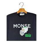 Monse‎ Shirt Women Small Black Cotton City Harvest NYC Spring Runway 23 Tee Photo 3