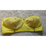 Women's It's Now Cool Bikini Top, S, Yellow & Red Photo 3