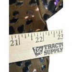 Walter Baker Delisse Leopard Print Long Sleeve Button Up Shirt Women's Medium Photo 7