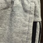 Adidas Gray Essential Jogger with Black Stripes Pockets, Adj Waist, Size M EUC Photo 2
