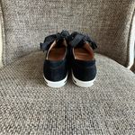 L'amour Des Pieds Kanav Suede Cut Out Sneakers Size 6.5M EUC Black Photo 1