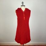 Free People  Ainsley Sweater Mini Dress in Red Photo 1