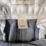 J.Crew Chambray Chino Flat Front Shorts Size 14 Photo 3