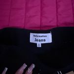 Reformation NWT  SKIRT SIZE 23 BLACK W BELT Photo 2
