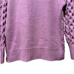 Hazel Moon Pink Cable Knit Half Photo 5