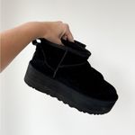 UGG  Black Classic Ultra Mini Platform Boots 8 Photo 2