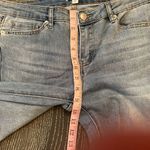 BP High Rise Flared Jeans Light Blue size 12 22W Stretch Cotton Blend Women Photo 5