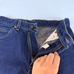 Lee Vintage Super High Waisted Denim Shorts – Dark Wash Y2K 90s Photo 2