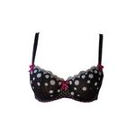 Bershka Debenhams Black White Dot Lace Bra Size 36A  Photo 0