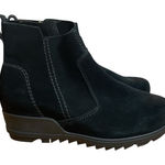 Sorel •Black Suede Ankle Boots Photo 0