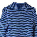 Krimson Klover Midnight Sun Button Cardigan Blue Black Womens Small Wool Alpaca Photo 6