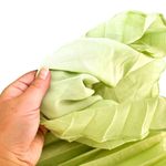 H&M Pastel Green Pleated Elastic Waist Maxi Skirt Size XS Photo 6