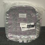 State Mini Silver Sparkles Glitter Backpack Purple Photo 3