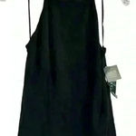 Ralph Lauren Lauren  Women's Black Sequin Collar Sleeveless Tank Top L - flawed Photo 0