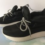 Black Sneaker Boots, Size 6 Photo 2