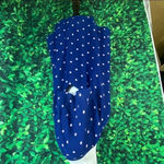 Gibson blue polka dot casual top 3X Photo 3