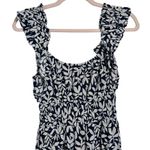 Abercrombie & Fitch Blue Floral Sleeveless Midi Dress Small Boho Casual Summer Photo 1