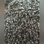 BP Bouclé Super Soft Cardigan Gray Kitten Black Marled Warm Oversized Small Photo 7