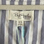 BEDHEAD | Striped Long Sleeve Button Down Pajama Top Sz XS Photo 2