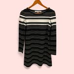Max Studio Super cute contrast stripe  shirt dress good quality long sleeve Photo 1