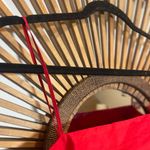 Ann Taylor VTG 90’s Red Silk Shantung Spaghetti Strap Dress w/Embroidery Rachel Photo 6