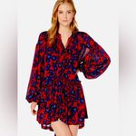 Free People Love Letter Tunic Dress Red Boho Photo 1