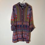 Maeve  Anthropologie Casablanca Silk Shirtdress Size 8 Photo 1