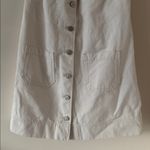 Reformation  Brittany Denim Halter Mini Dress, Size Medium, $198 Photo 5