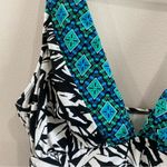 Coastal Blue NWOT Costal Blue One Piece V Neck Flattering Swimsuit Size Large Photo 1