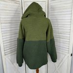 PINK - Victoria's Secret Pink by Victorias Secret Half Zip Varsity Half Zip Hoodie Jacket Green Medium Photo 6