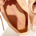 Converse Free People x Chuck Taylor All Star Pink Breezy Espadrille Sneakers Size 6 Photo 5