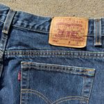 Levi's Vintage Y2K 550 Relaxed Fit Tapered Leg Blue Mom Jeans Ladies 18 W L Photo 2