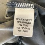 Torn By Ronny Kobo  Blue Velvet Sleeveless Peplum Top Size Small Photo 5